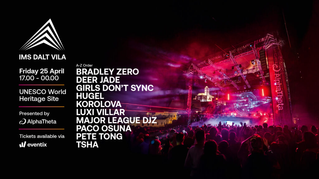 IMS Dalt Vila lineup announced! 2025